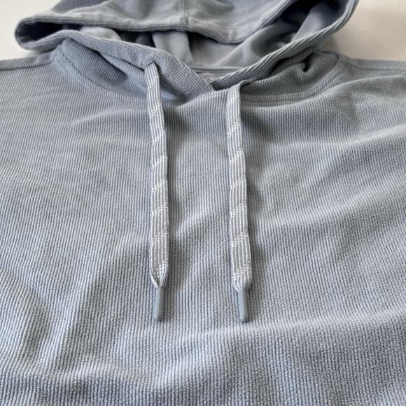 Marc New York Andrew Marc Serenity Blue Hoodie Pullover Sweatshirt‎ Size M - Picture 7 of 13